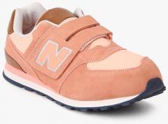 New Balance 574 Peach Sneakers girls