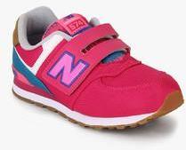 New Balance 574 Pink Sneakers girls
