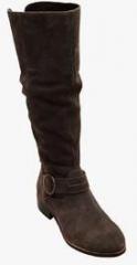 Next Leather Slouch Long Boots women