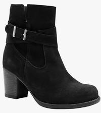 Next Leather Water Resistant Ankle Boots women