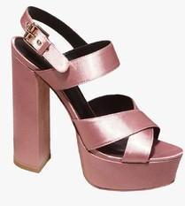 Next Pink Platform Sandals women