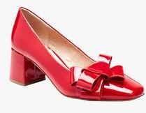 Next Red Square Toe Mary Janes Belly Shoes women
