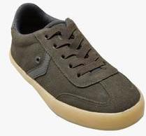 Next Suede Elastic Lace Trainers boys