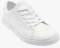 Next White Clean Lace Up Sneakers boys