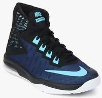 Nike Air Devosion Navy Blue Basketball Shoes boys