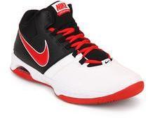Nike Air Visi Pro V White Basketball Shoes men