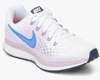 Nike Air Zoom Pegasus 34 White Running Shoes women