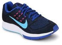Nike Air Zoom Structure 18 Blue Running Shoes women