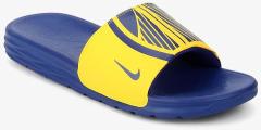 Nike Benassi Solarsoft Navy Blue Sliders men