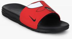 Nike Benassi Solarsoft Red Sliders men