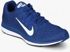 Nike Blue Textile Running Shoes men