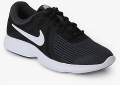 Nike Boys' Revolution 4 Black Running Shoes boys