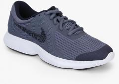 Nike Boys' Revolution 4 Blue Running Shoes boys