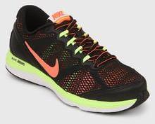 Nike Dual Fusion Run 3 Black Running Shoes boys