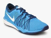 Nike Dual Fusion Tr Hit Prnt Blue Training Shoes women