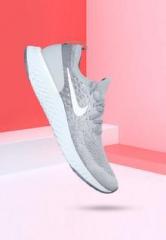 Nike Epic React Flyknit Grey Running Shoes women