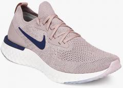 Nike Epic React Flyknit Pink Running Shoes men