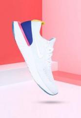 Nike Epic React Flyknit White Running Shoes women