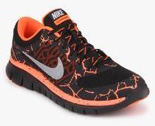 Nike Flex 2015 Rn Lava Black Running Shoes boys
