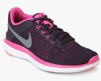 Nike Flex 2016 Rn Purple Running Shoes women