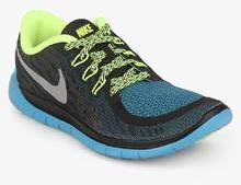 Nike Free 5.0 Black Running Shoes boys