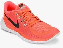 Nike Free 5.0 Orange Running Shoes women