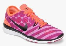 Nike Free 5.0 Tr Fit 5 Prt Purple Training Shoes women