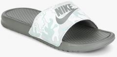 Nike Grey Flip Flops men