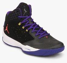 Nike Jordan Rising High Black Basketball Shoes men