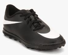 Nike Jr Bravata Tf Black Football Shoes boys