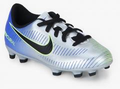 Nike Jr Mercurial Vortex Iii Njr Fg Silver Football Shoes girls