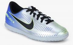 Nike Jr Mercurialx Vrtx Iii Njr Ic Silver Football Shoes girls