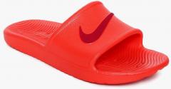 Nike Kawa Shower Red Flip Flops women