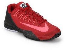 Nike Lunar Ballistec Red Tennis Shoes men