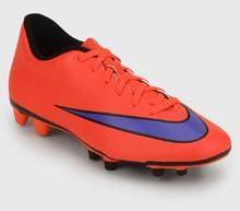Nike Mercurial Vortex Ii Fg Red Football Shoes men