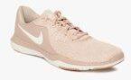 Nike Peach Coloured Flex Supreme Tr 6 Training Or Gym Shoes women
