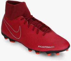Nike Phantom Vsn Club Maroon Football Shoes women