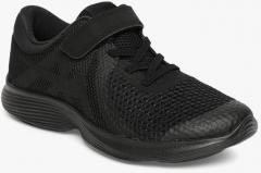 Nike Revolution 4 Black Running Shoes boys