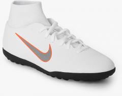 Nike Superflyx 6 Club Tf White Football Shoes women