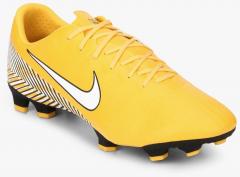 Nike Vapor 12 Pro Njr Fg Yellow Football Shoes men