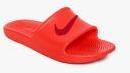 Nike Women Red Sliders women