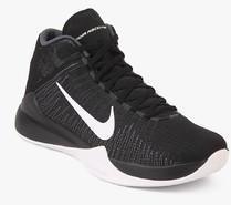 Nike Zoom Ascention Black Basketball Shoes men