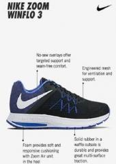 Nike Zoom Winflo 3 Light Blue Running Shoes women