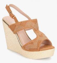 Paprika By Lifestyle Beige Wedges women