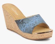 Paprika By Lifestyle Navy Blue Wedges women