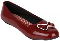 Portia Red Belly Shoes women