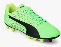 Puma Adreno Iii Fg Jr Green Football Shoes boys