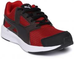 Puma Black & Red Nrgy Driver Nm Running Shoes women