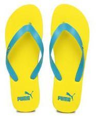 Puma Blue & Yellow Odius Flip Flops men