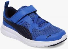 Puma Blue Flex Essential V PS Sneakers boys